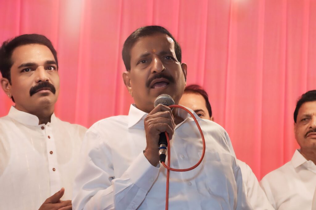 Political Guest at Hanuman Chalisa & Birthday Gathering