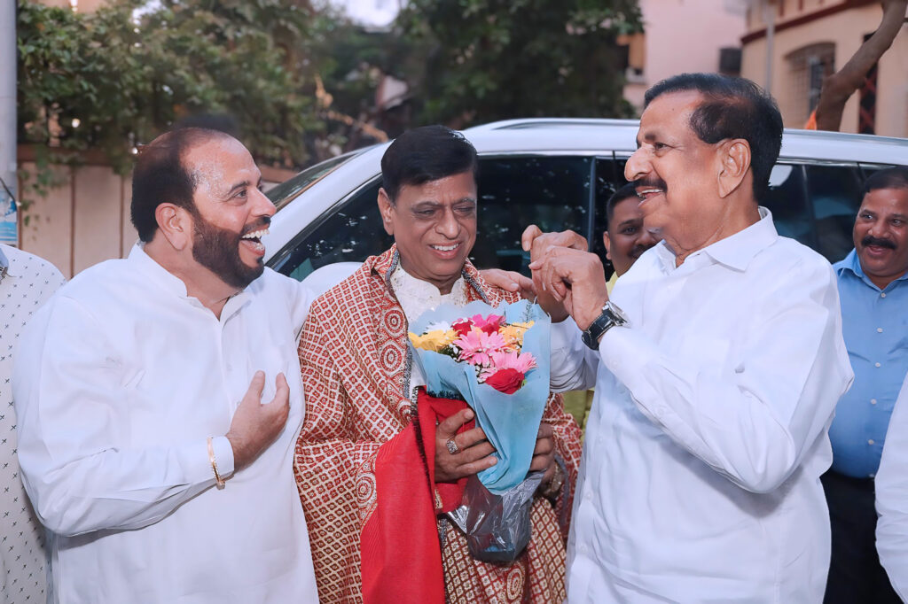 Local politician attending private religious and birthday event in Mumbai