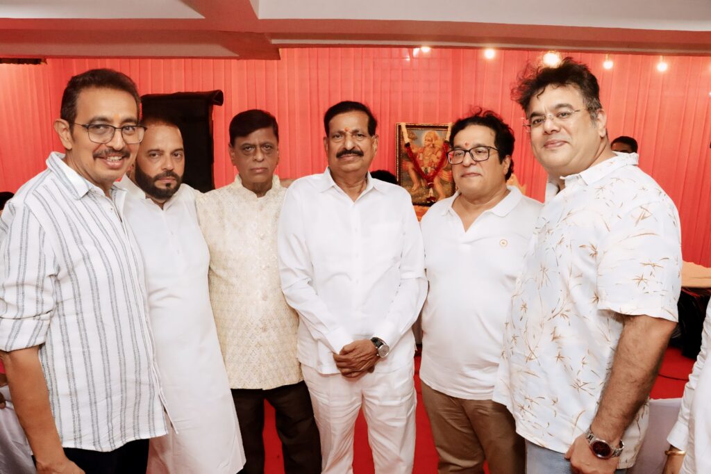 Local politician attending private religious and birthday event in Mumbai