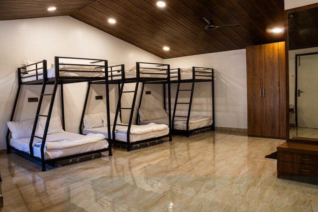 Hotel bedroom interior photography for hospitality brands