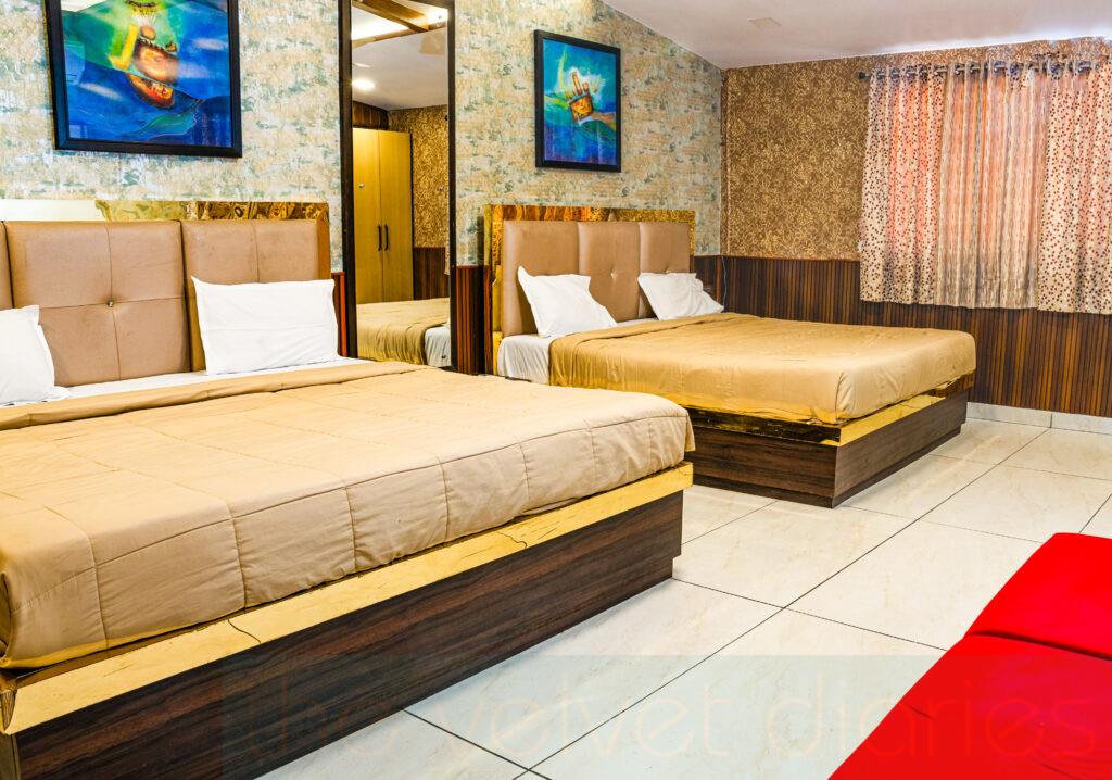 Luxury resort room interior photography in Navi Mumbai