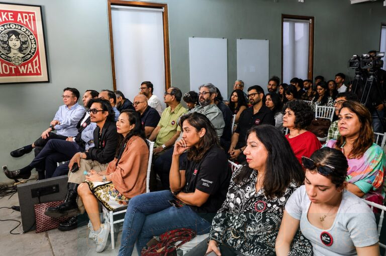 Audience attending premium business conference in Mumbai