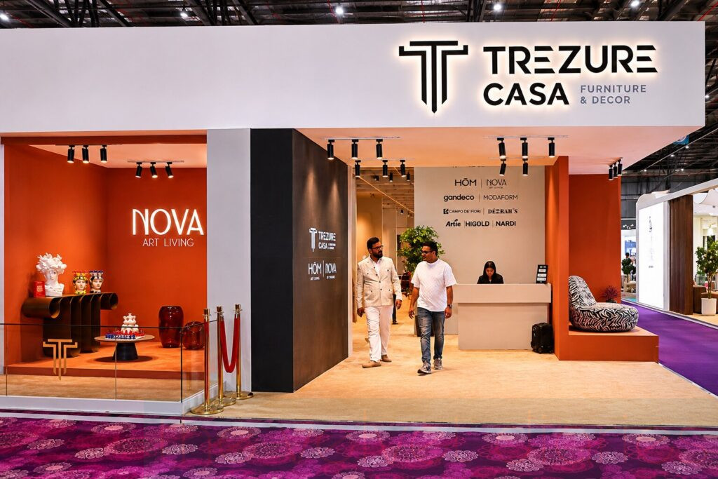 Premium business exhibition booth branding photography at Goregaon NESCO