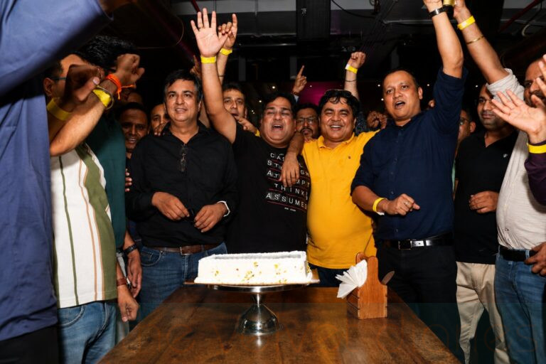Employees participating in a corporate engagement and company culture event in Mumbai
