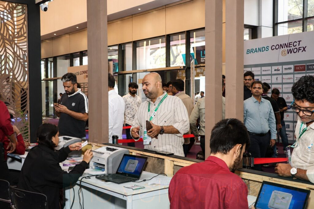 Corporate event registration and attendee management at Mumbai business expo