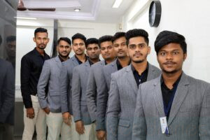 Corporate team portrait photography for company branding and employee profile documentation in Mumbai.
