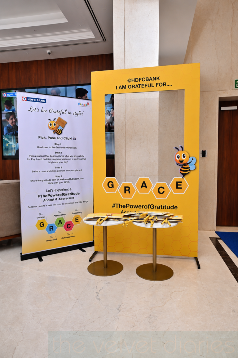 Corporate branding setup for employee engagement event in Mumbai
