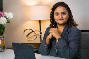 Leadership portrait photography in office environment