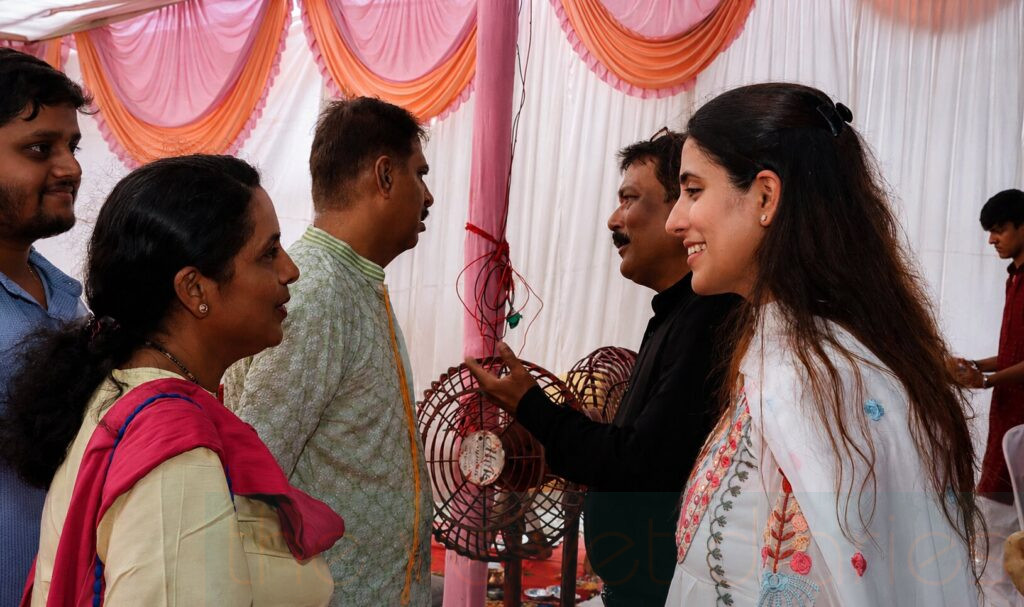 Guest networking during a real estate developer launch event in Navi Mumbai