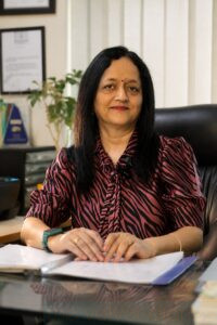 Professional business portrait of female executive in office environment in Navi Mumbai