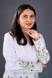 LinkedIn profile portrait photography with clean studio lighting