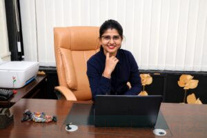 Professional workstation portrait captured in a corporate office environment in Mumbai.