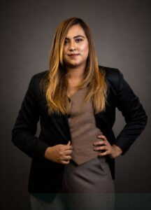 Executive portrait of a business professional photographed for personal branding and corporate profile in Mumbai by The Velvet Diaries.