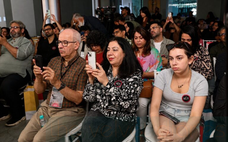 Audience at a corporate event photographed by a Lower Parel Mumbai corporate event photographer