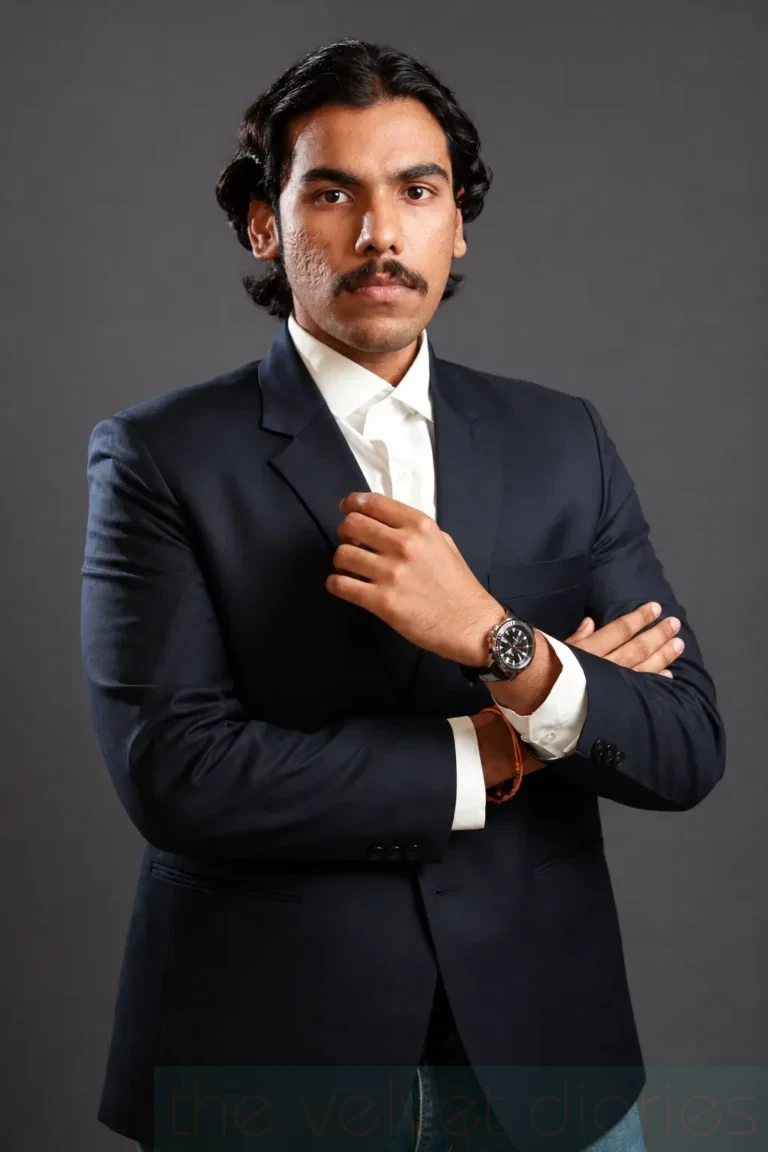 Corporate leadership portrait of a business professional in BKC Mumbai