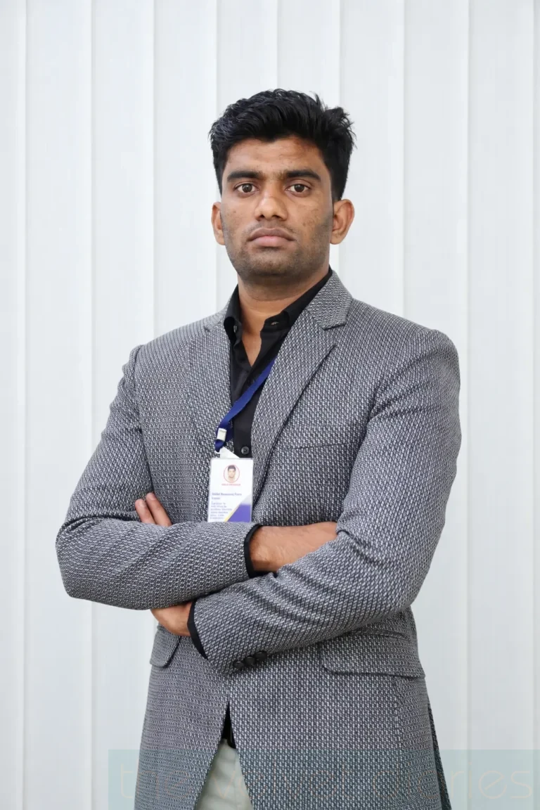 Professional employee portrait with corporate ID badge in Vikhroli East Mumbai